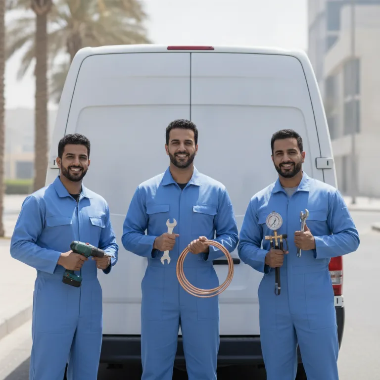 AC Installation team in Fujairah